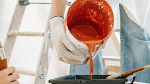 Obtenir la couleur orange en peinture